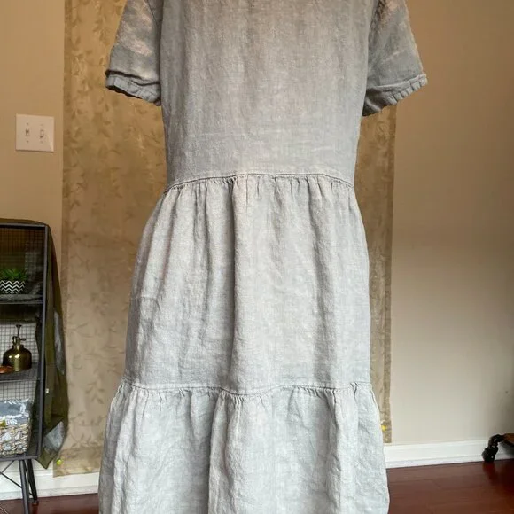 maxi dress floral white THML Mixed Floral Print and Contrasting Prints Maxi Dress in White S